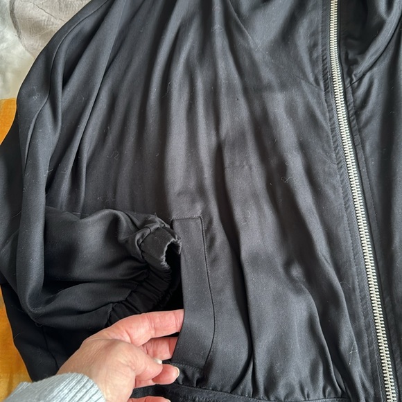 ZARA Women’s Bomber Jacket size L oversized - Picture 5 of 6